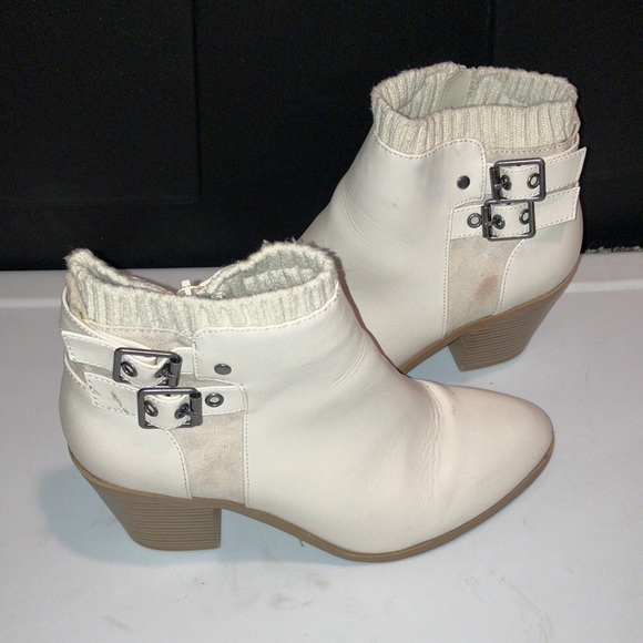 JustFab Fallon Sweater Cuff Bootie Women’s Size 8.5 - Picture 2 of 6